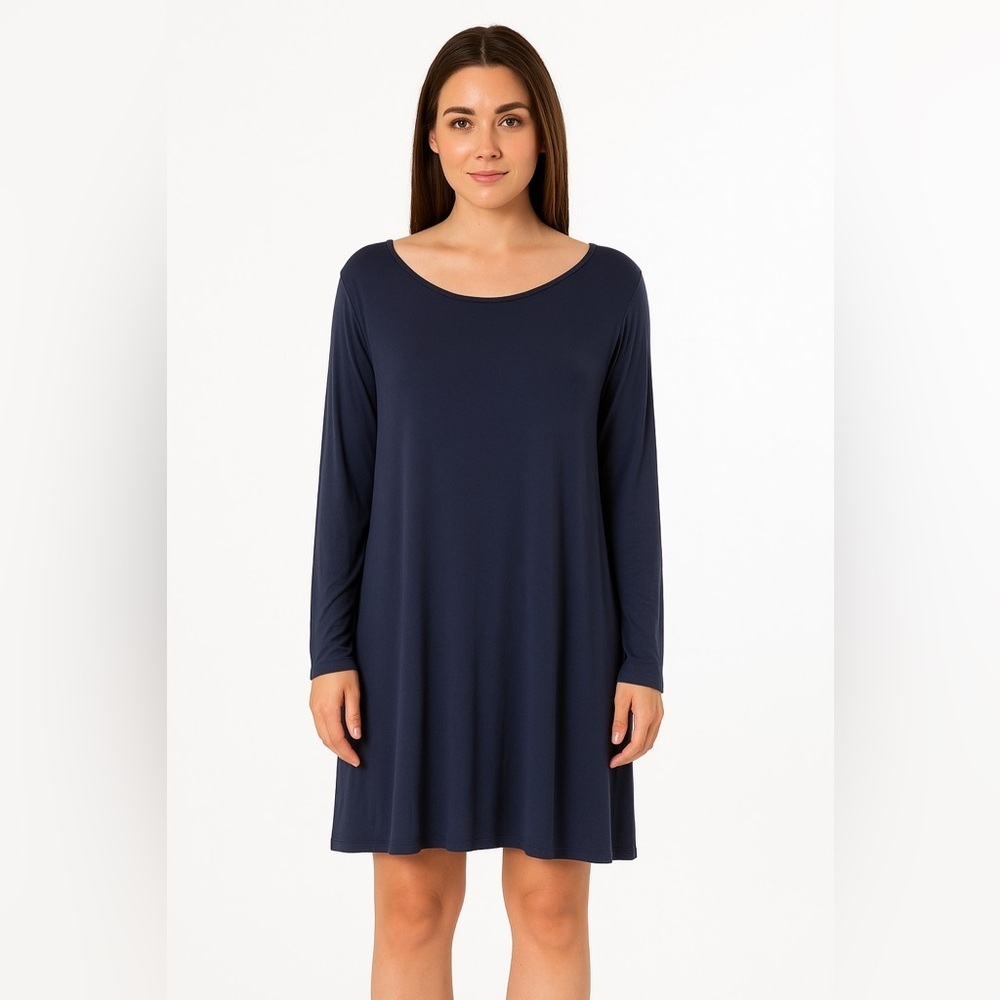 Old Navy Classic Navy Long Sleeve Dress